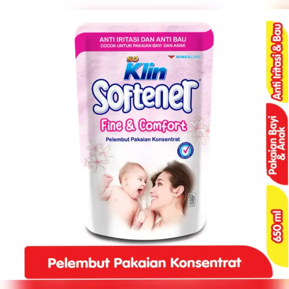 HARGA PROMO: So Klin Softener Fine & Comfort 650 ml