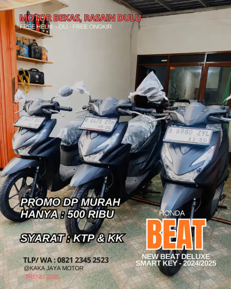 [PROMO DP 500] BEAT DELUXE SMARTKEY 2025 dan 2024