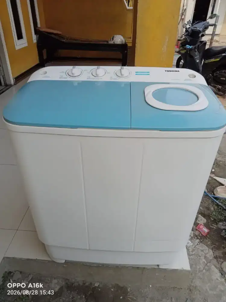 Neglasari msn cuci Toshiba 8 kg kondisi normal dinamo original