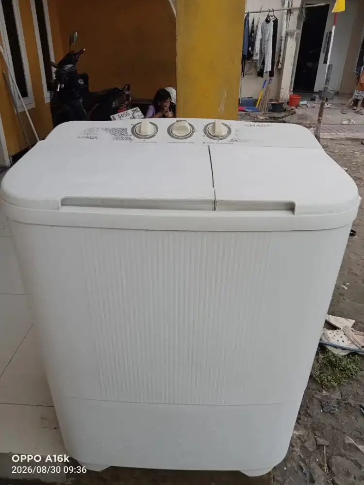 Kedaung baru MSN cuci Sharp 8 kg kondisi normal kenceng