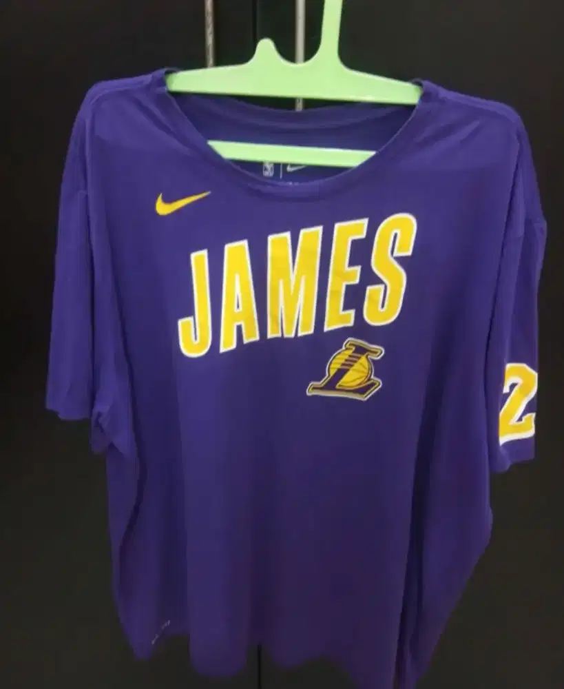 Kaos Nike original lakers Lebron james size 3XL