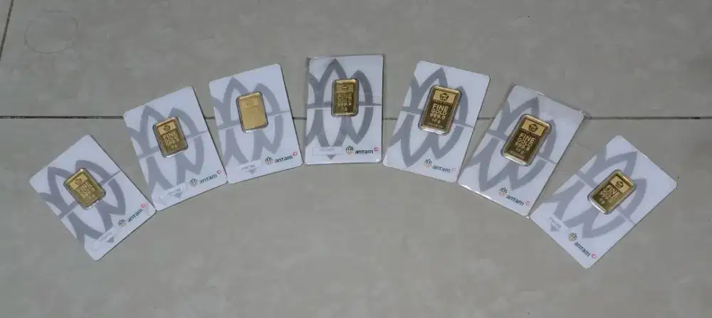 Emas Antam 5gr dan 10gr