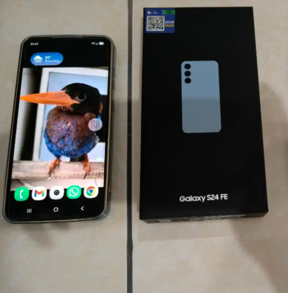 Samsung s24fe blue muda
