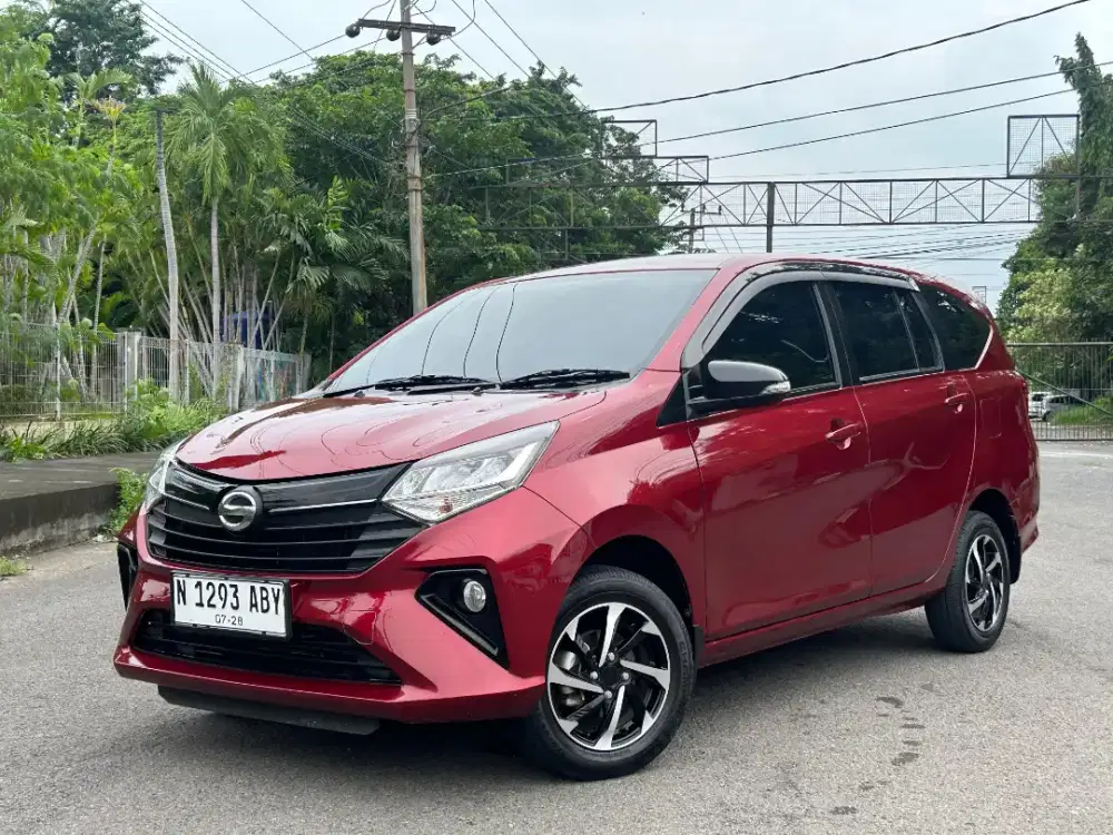 Daihatsu New Sigra 1.2 R 2023 AT Automatic Matic Merah Maroon Marun x