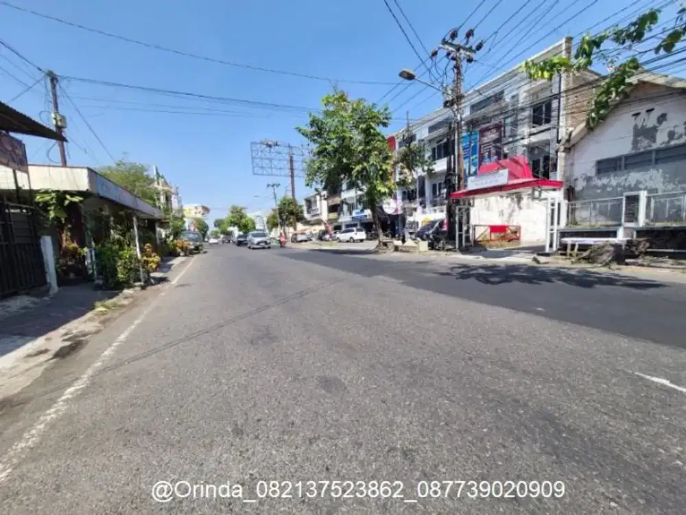 LT 240 LD11 SHM JL MONJALI JL AM SANGAJI TANAH TEPI PINGGIR JALAN DALAM RINGROAD DEKAT JL PALAGAN, JL KALIURANG, JL MAGELANG COCOK USAHA, RUKO, CAFE