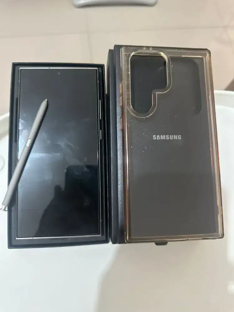 HP second Samsung s24 Ultra 12GB/1TB lengkap mulus