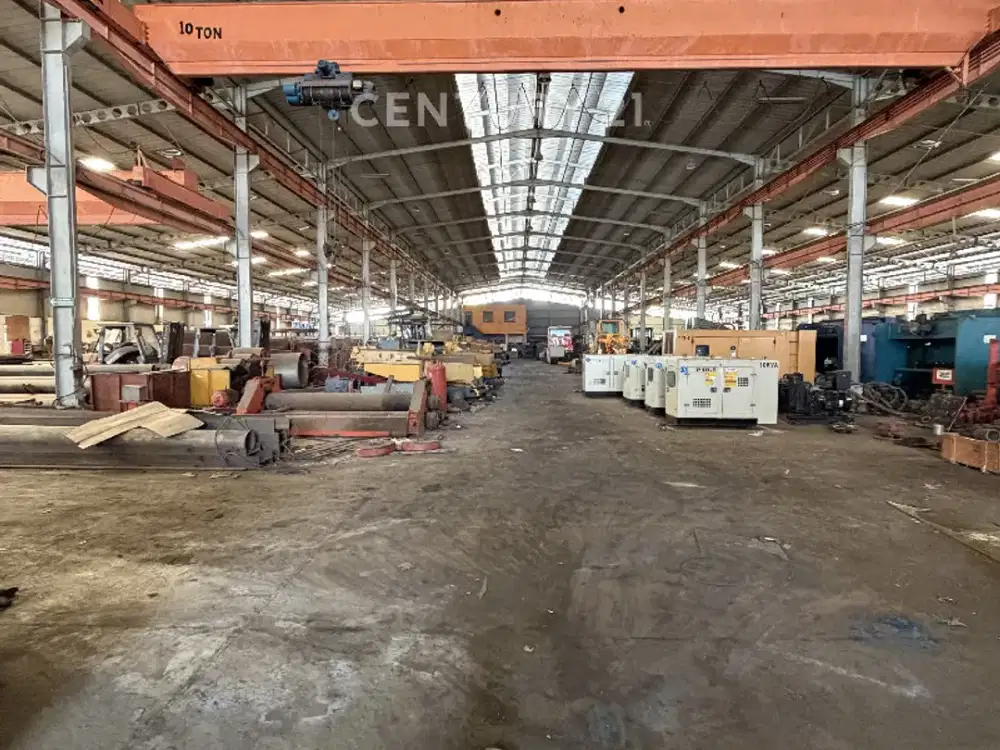 Pabrik + 3 Crane Siap Pakai Kawasan Industri Hyundai Lippo Cikarang