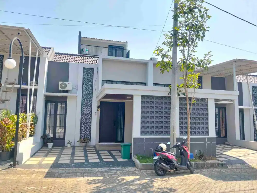Sewa Rumah Baru ada AC minimalis Dau Malang