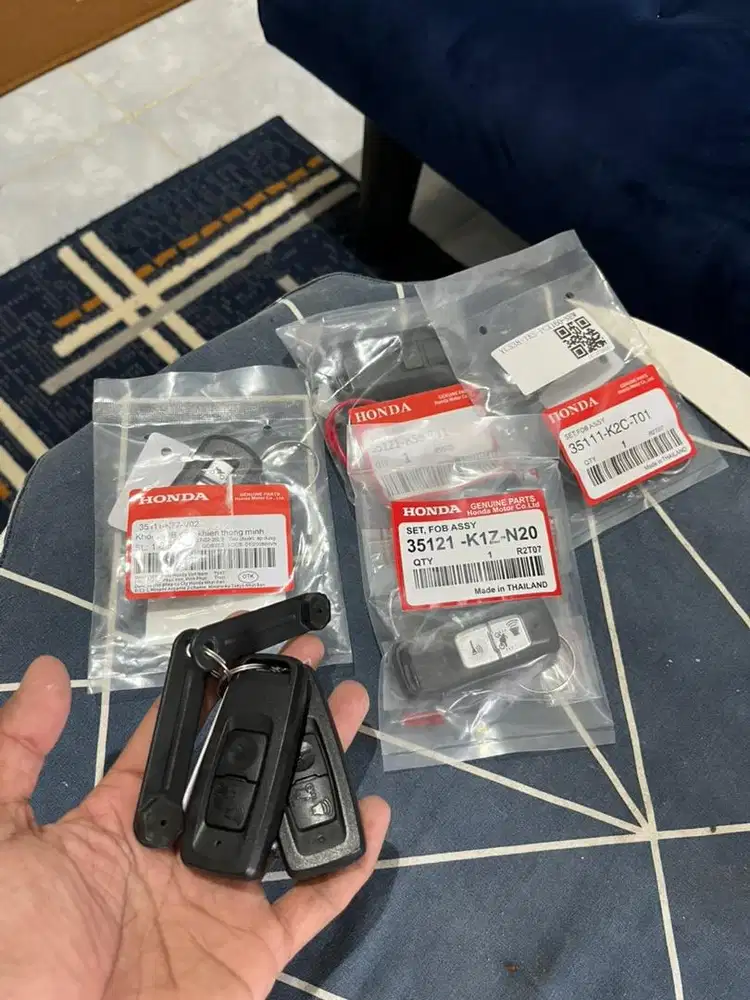 PEMBUATAN KUNCI DUPLIKAT KEYLES MOTOR HONDA