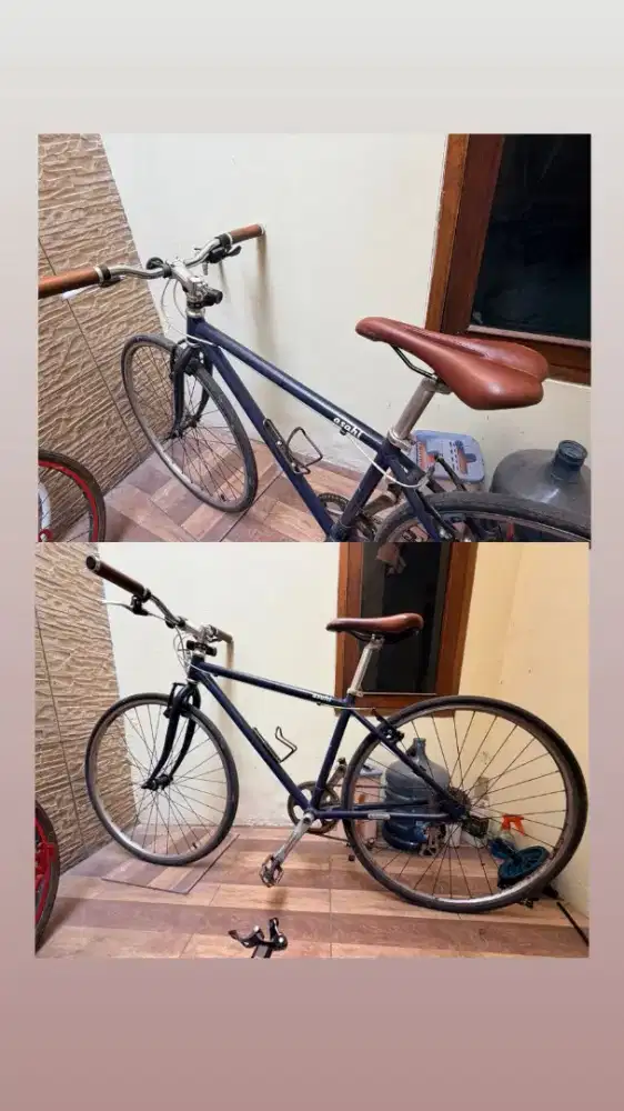 Jual cepat sepeda city bike Asahi asli jepang
