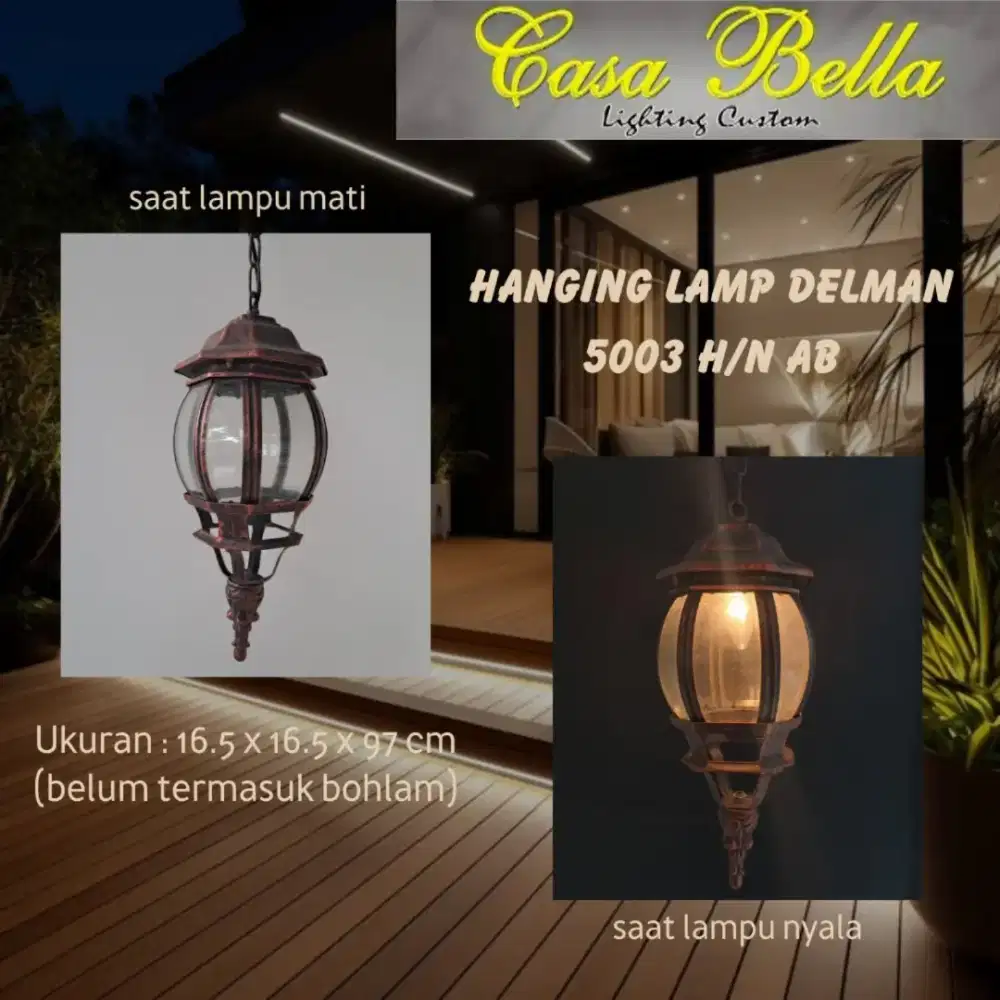 Jual lampu gantung