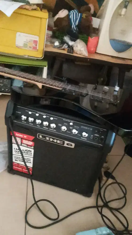 gitar yamaha plus line6 sound