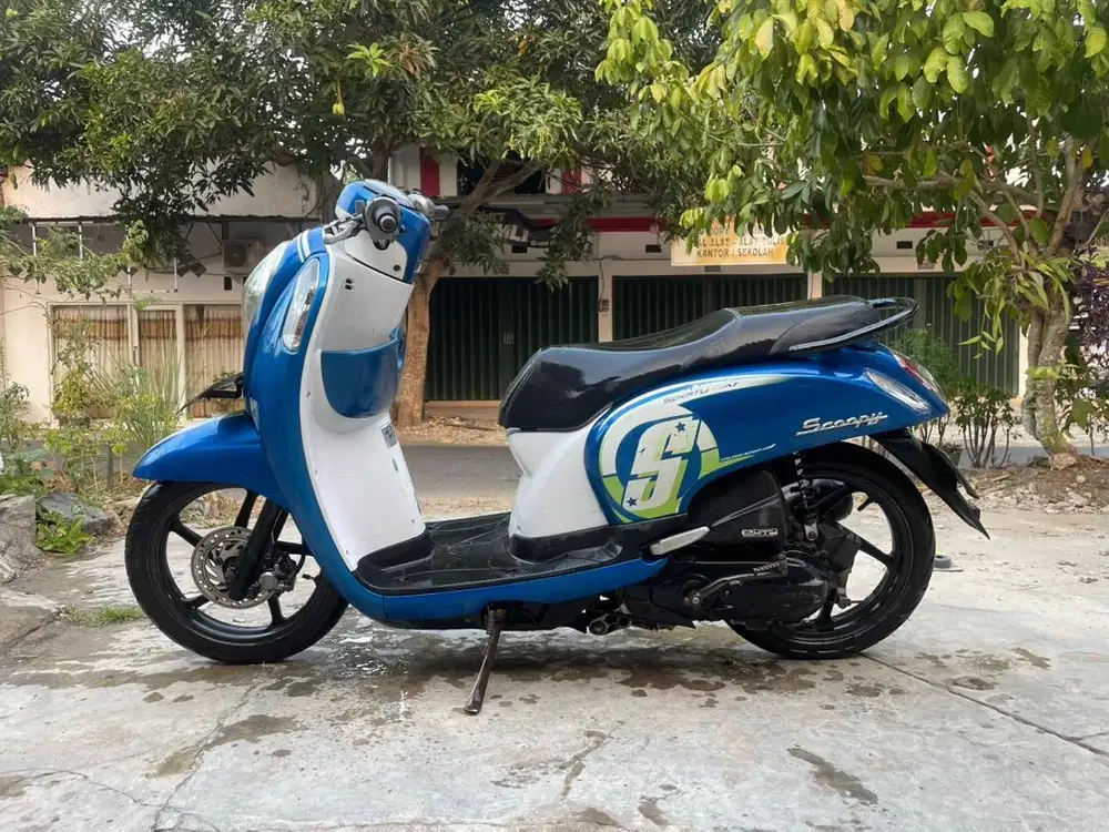 scoopy 2016 starter halus surat lengkap cod banjarbaru