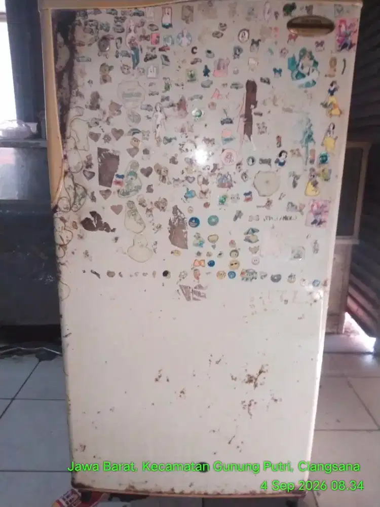 KULKAS MITSUBISHI 1 PINTU Second