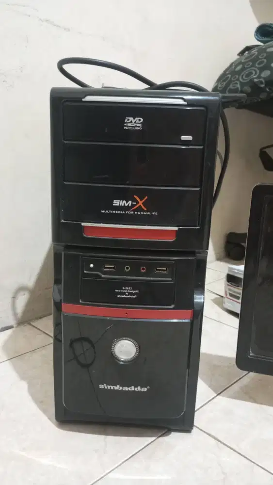 PC intel CoreDuo Ram 4 GB HDD 500 GB