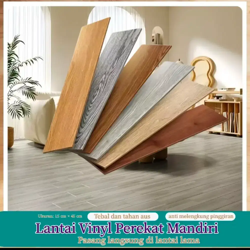 Vinyl lantai champion 2mm isi 3.3m²