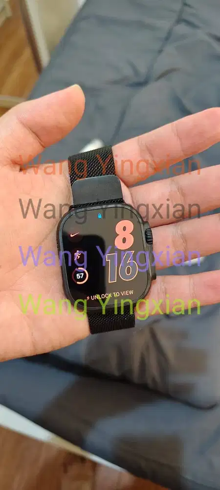 Apple Watch Ultra 3 49mm Black Titanium | Black/Charcoal | Mulus