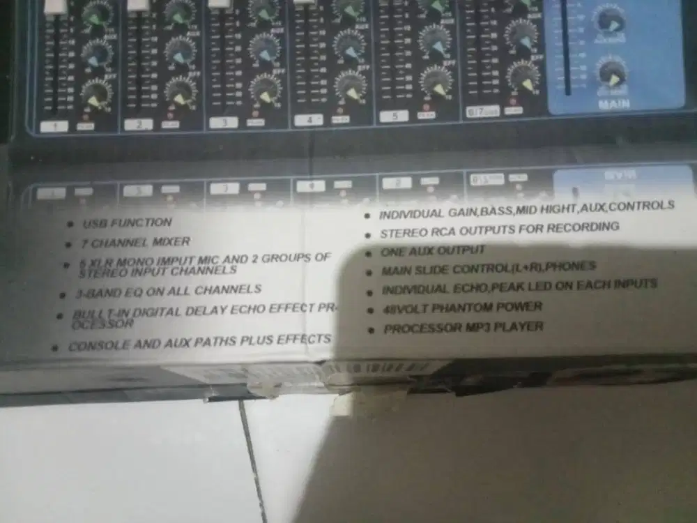 Audio Mixer Professional merk Yamaha No Minus