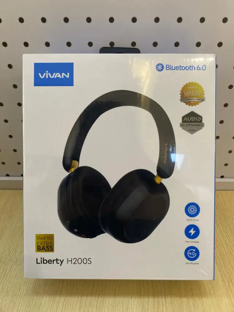 HF Headphone Vivan Liberty H200S Black