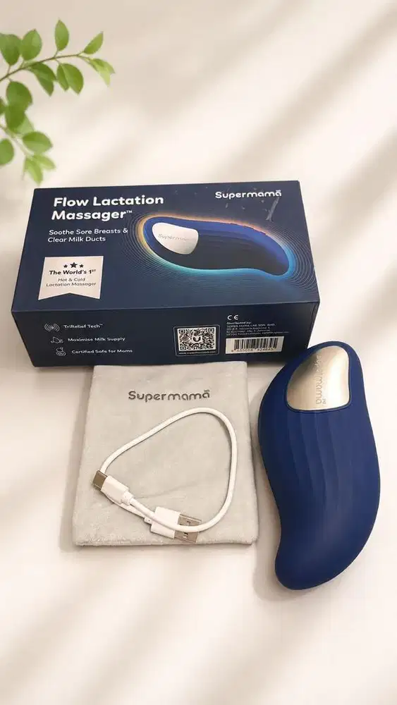 DIJUAL PRELOVED SUPERMAMA LAB FLOW LACTATION MASSAGER