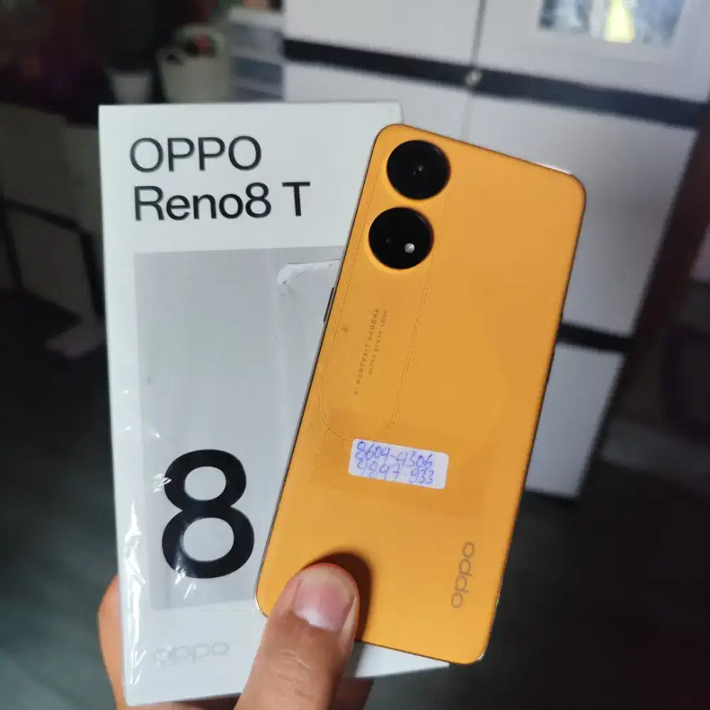 Oppo Reno 8T 4G ram 8/256 fullset mulus