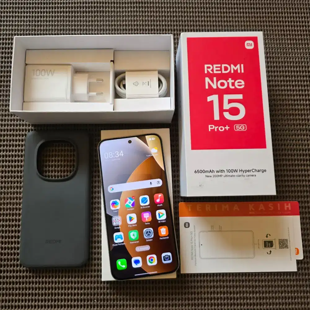 Redmi Note 15 Pro Plus 5G 8/256 Mulus Fullset Ori Garansi Aktif