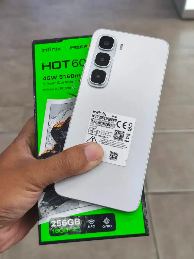 Infinix hot 60i 8/256 fullset