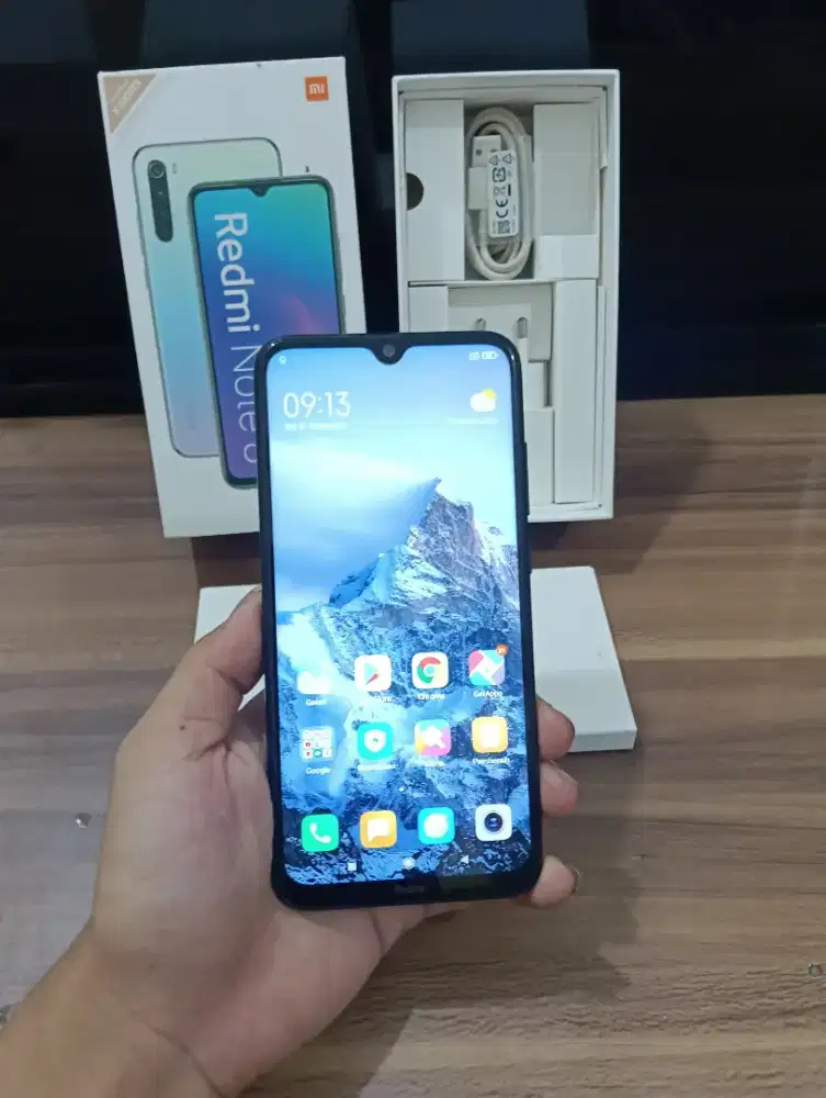 Redmi Note 8 ram 4/64 seken murah dan masih bagus