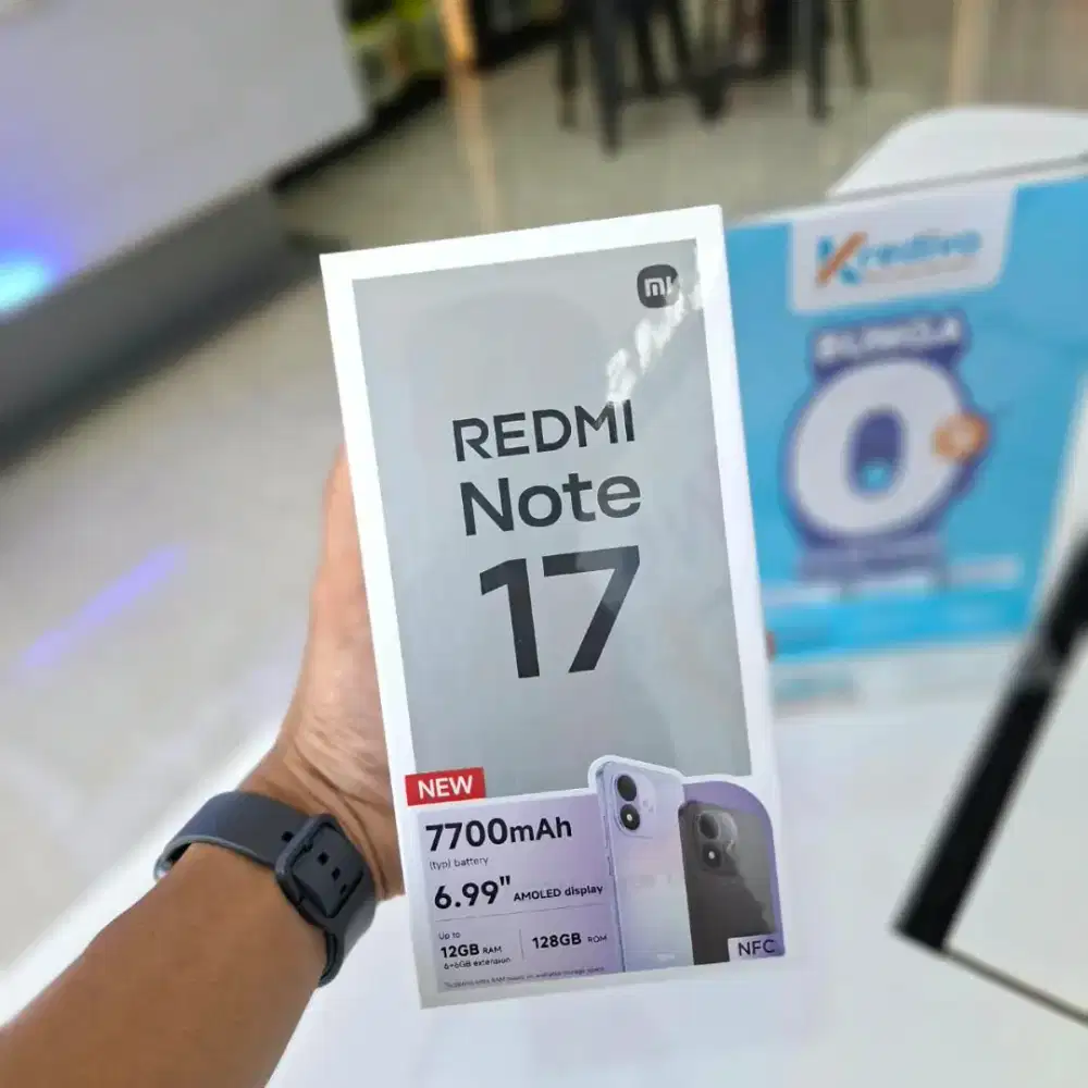 REDMI NOTE17 TERBARU BISA CASH/KREDIT/TUKAR TAMBAH