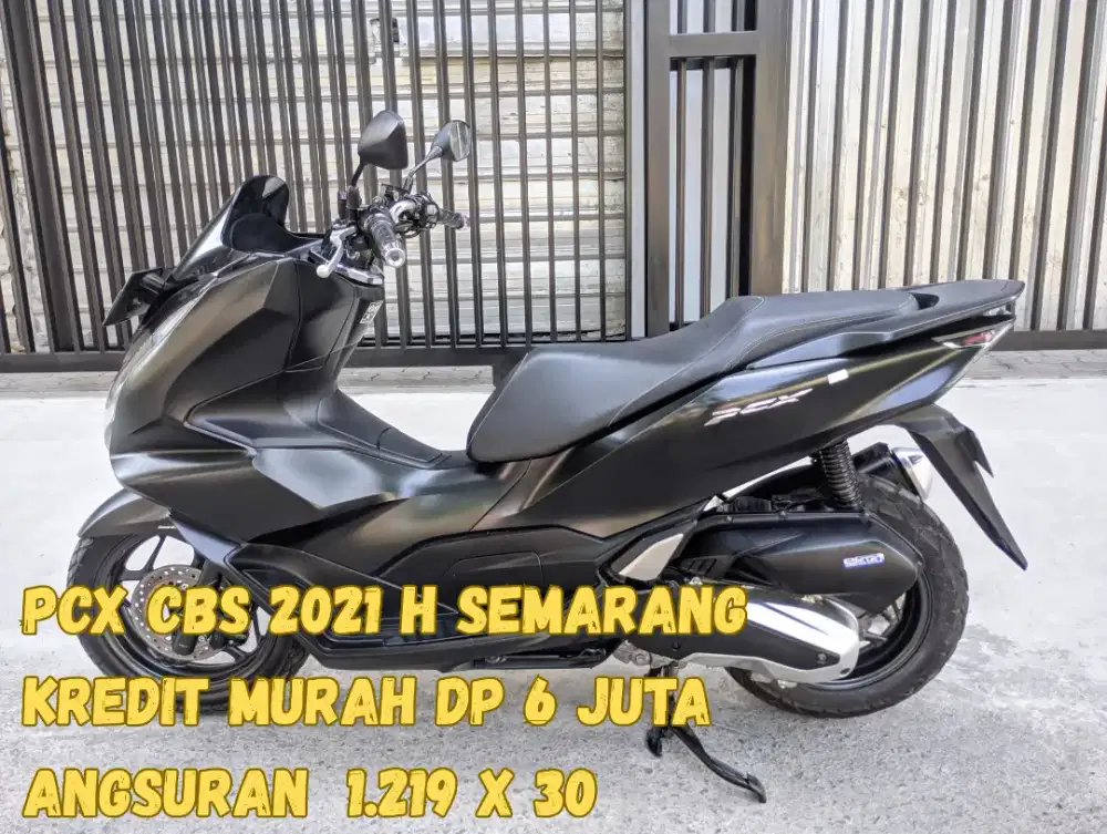 PCX CBS 2021 Hitam Doff Km 50Rban Full Original