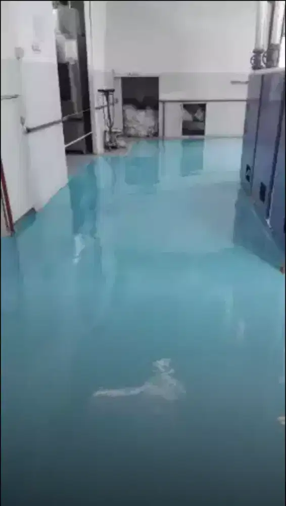 Cat epoxy lantai premium glosy