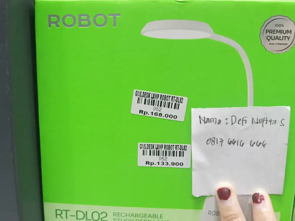 GNS.DESK LAMP ROBOT RT-DL02