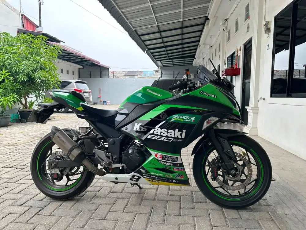 Ninja 250 Fi ODO : 2.686 Km Istimewah