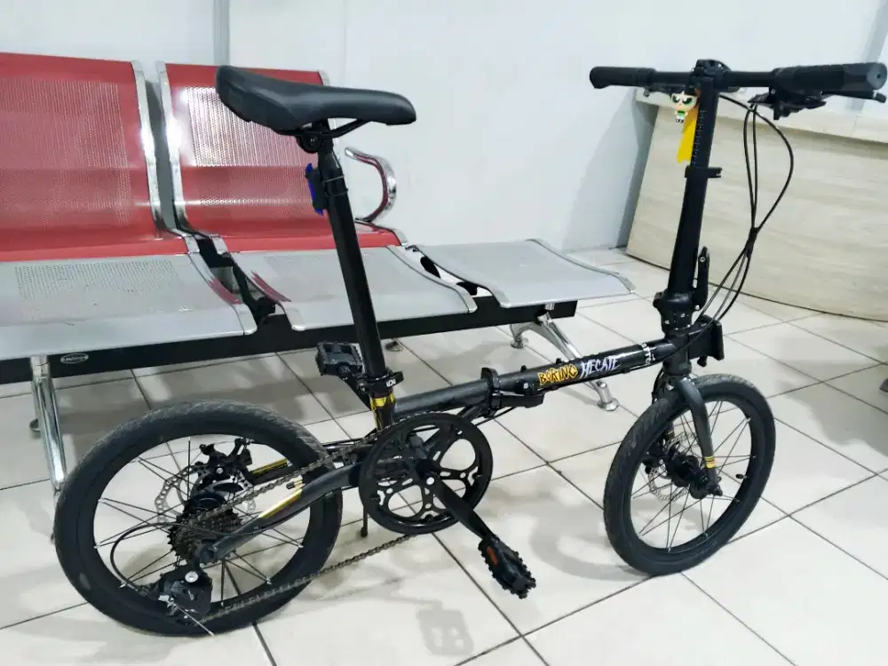 Sepeda lipat 16 inchi
