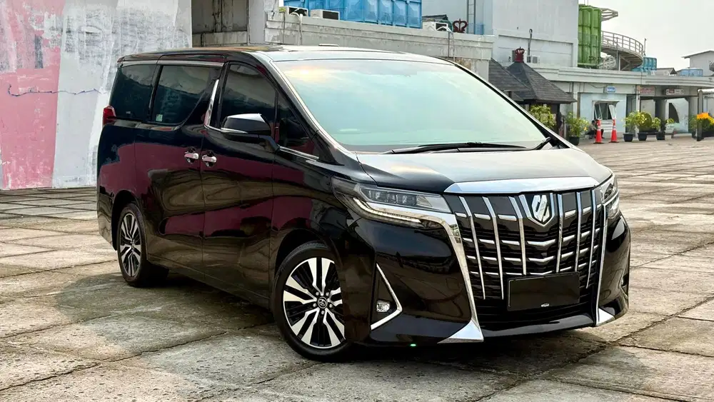 [KM 20.000AN]TOYOTA ALPHARD 2.5 G TSS ATPM HITAM 2022 NON HYBRID HEV