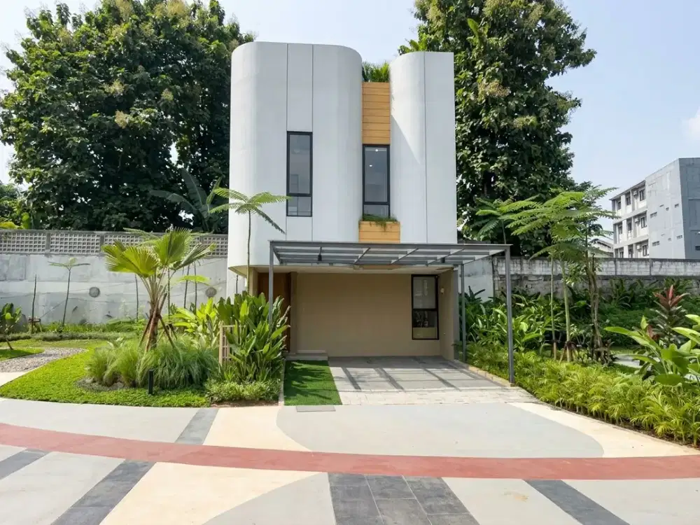 Rumah 3Kt 2Lt Dekat The Breeze BSD dan Stasiun Serpong Tangerang Selatan