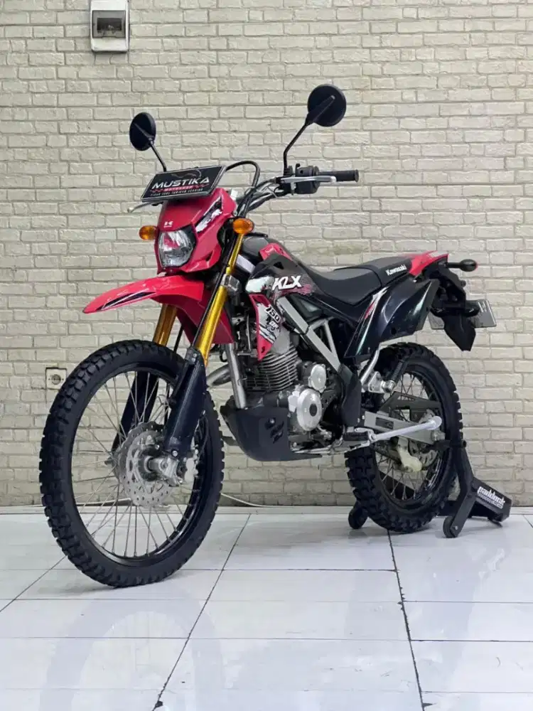 ODO 3RB‼️ Kawasaki KLX 150 BF Extreme PMK 2022 Merah Favorit - mustika