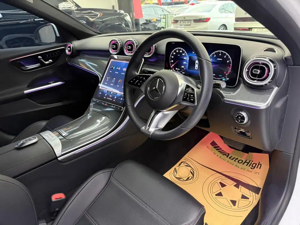 DP10% [Km11.000] C200 Avantgarde 2023 White Reg 2024 #AUTOHIGH