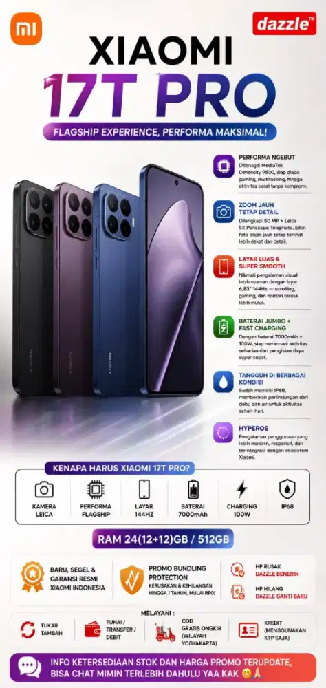 Xiaomi 17T pro 12/512 GB