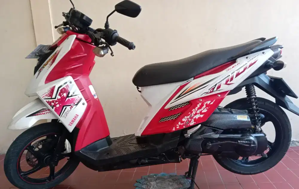 Yamaha X-Ride Fi 2013 Putih Merah ori siap pakai