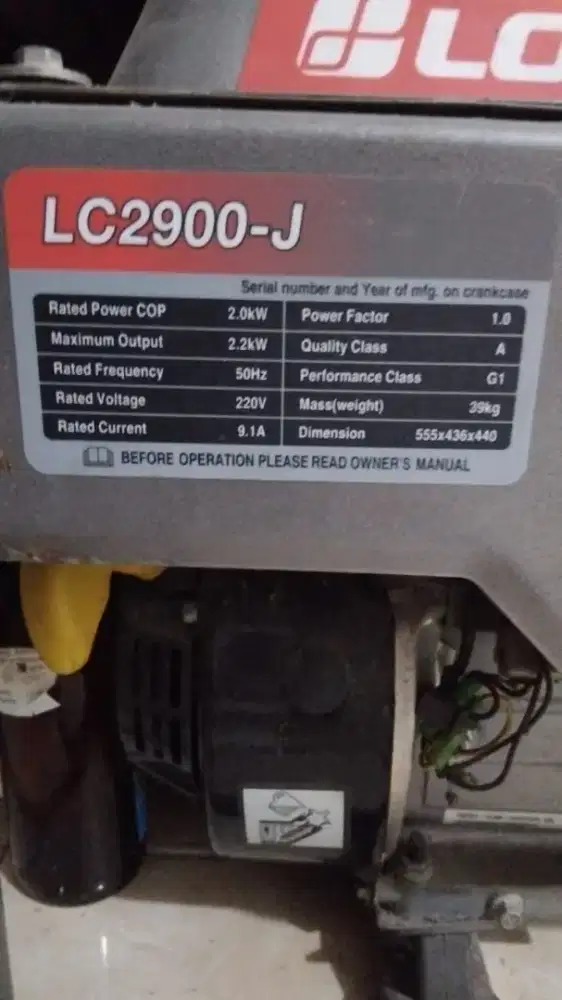 Di jual Genset loncin