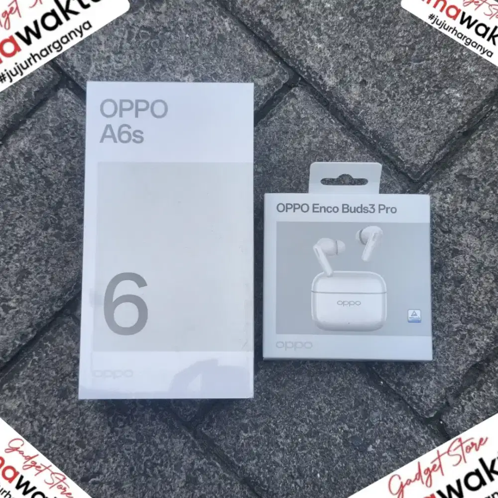 OPPO A6S 8/128 FREE TEMPERGLASS DAN PROMO BUNDLING TWS PREMIUM