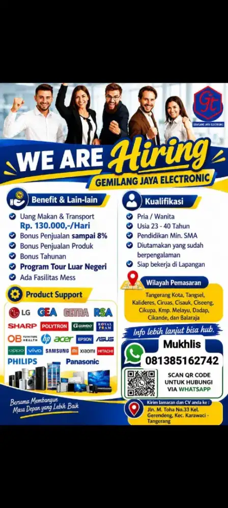 Selagi masih ada lowongan siapa cepet dia dapet