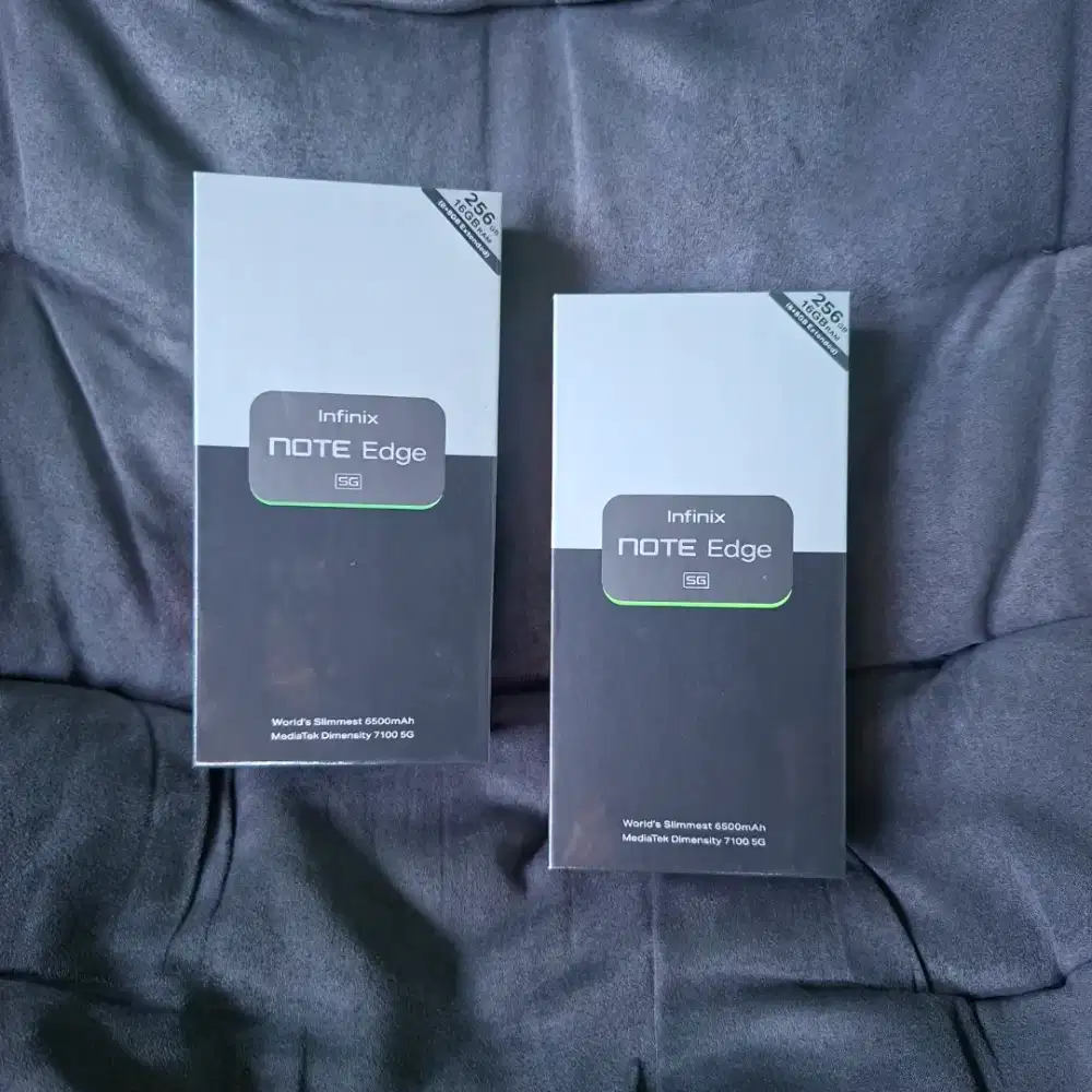 Infinix Note Edge 8/256 New|Segel Termurah !!!
