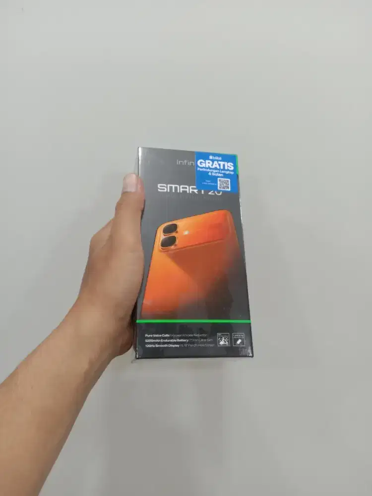 [ Fast respon WA ] Infinix Smart 20 4+4/128 Garansi resmi 1thn