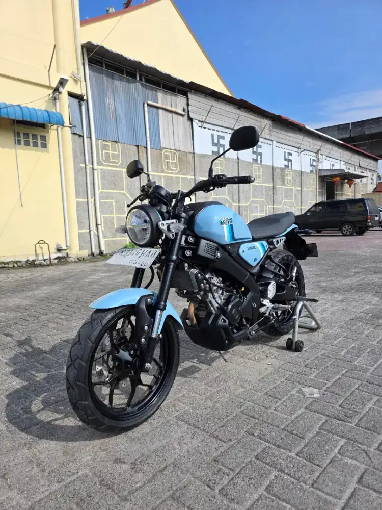 Yamaha XSR 155 Biru 2023