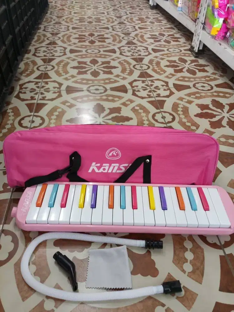 mainan anak pianika rainbow