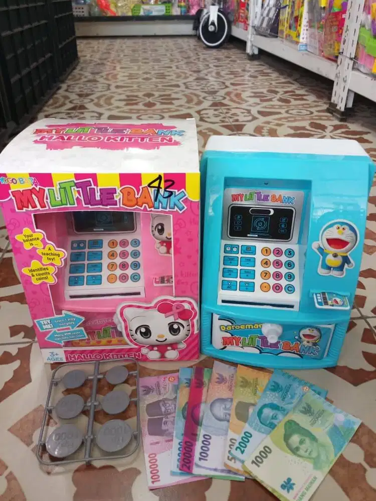mainan anak mesin atm safe bank