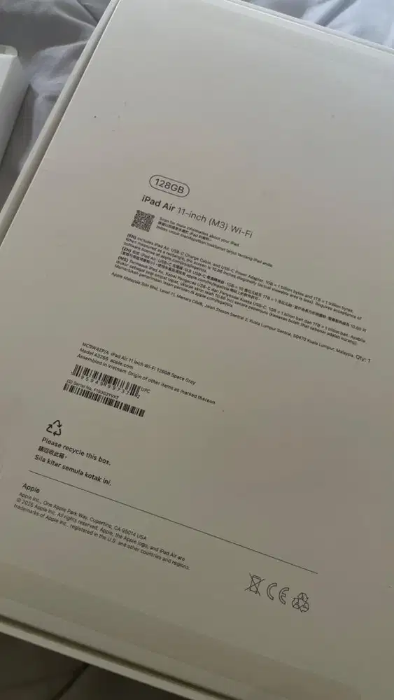 Ipad air M3 11 inch 128Gb
