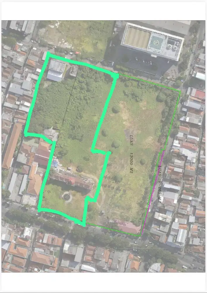 Dijual Tanah Jalan Bubutan Surabaya Strategis  Tengah Kota